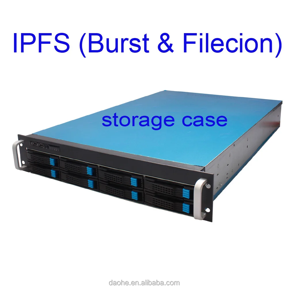 12G case 2U Server Chassis 8 Bays Storage Chassis/ Hotswap case /rackmount case