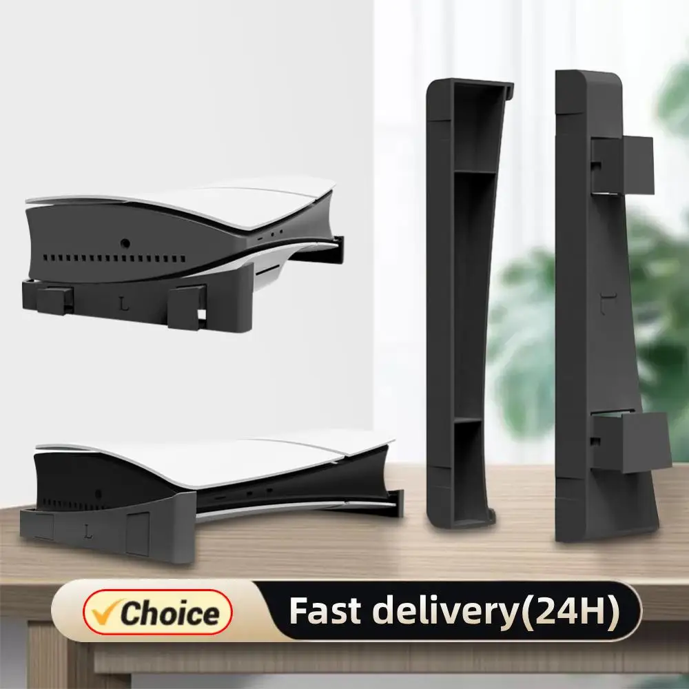 

Горизонтальная подставка с противоскользящими матрасами, держатель-подставка, аксессуары, экономия места для Playstation 5, тонкий диск и цифровая версия