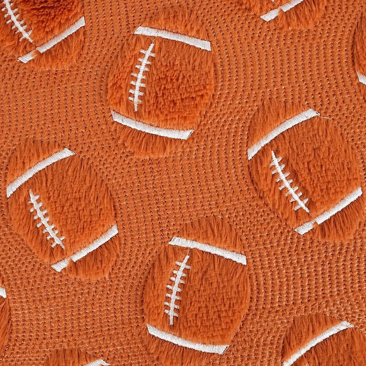 الرجبي كرة القدم وسادة للديكور يغطي 2026 جديد الصدأ غطاء الوسادة 45x45 سنتيمتر فو الفراء أفخم المخدة ل أريكة المنزل #3