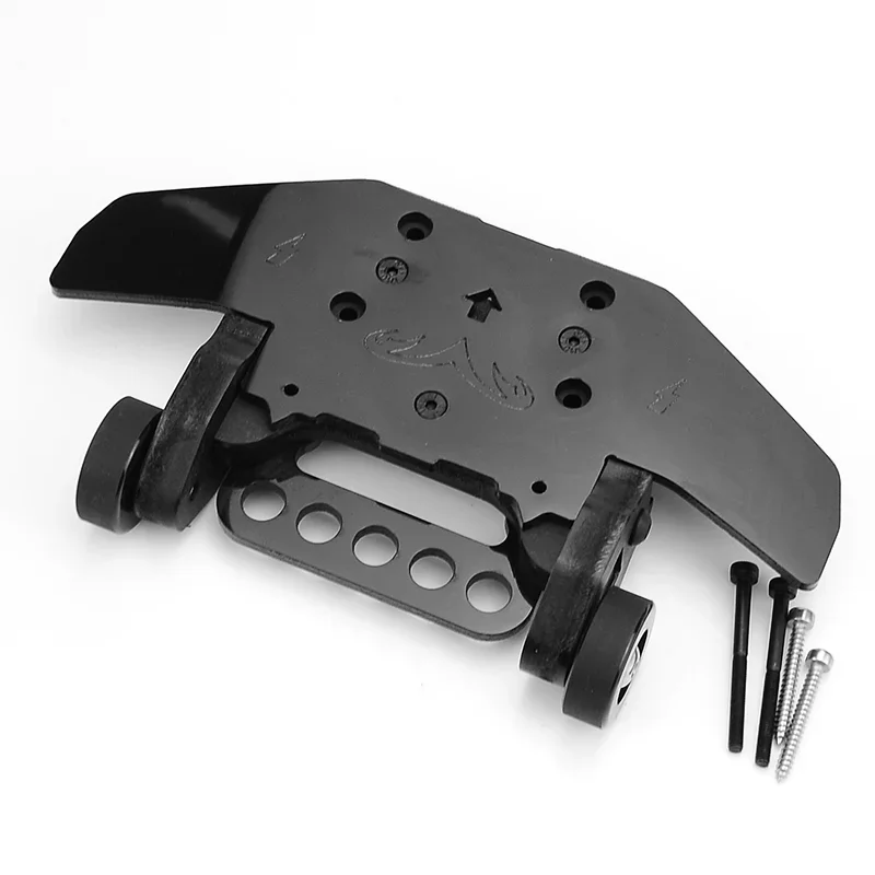 Nylon Black Front Collision Prevention and Protection for 1/7 ARRMA RC FIRETEAM 6S 4X4 Buggy Car ARA7618