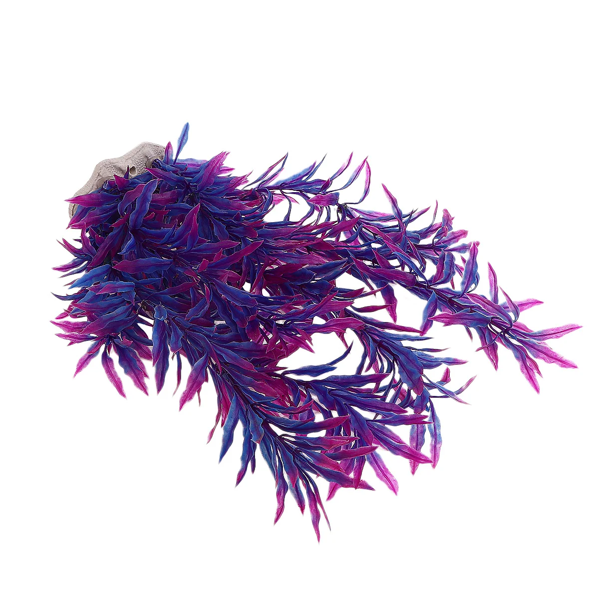 

Aquarium Plant Plastic Purple Artificial Decoration Fish Tank Grass Underwater Landscape Ornament for Fresh Saltwater Fish