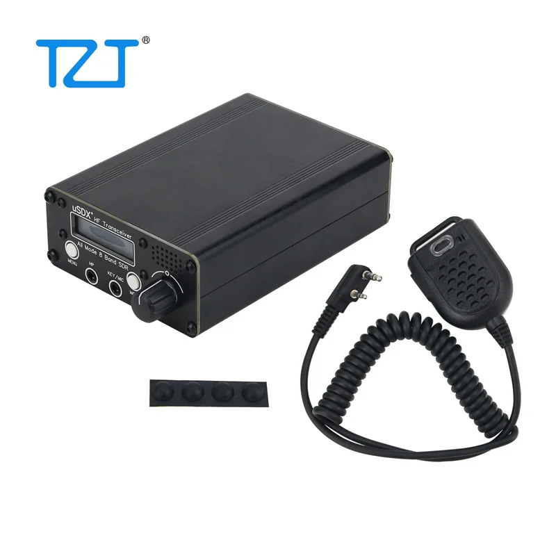 TZT ulepszony 3-5W USDX + SDR Transceiver wszystkie tryby 8 zespół HF Ham Radio QRP CW Transceiver 80M/60M/40M/30M/20M/17M/15M/10M