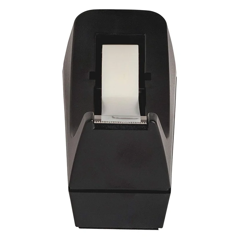 Dispenser per nastro da tavolo - Base antiscivolo - Dispenser per rotoli di nastro ponderato - Perfetto per ufficio, casa, scuola, confezione da 2 Facile da usare