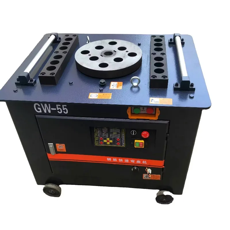 

4-45MM Rebar Bender and Cutter Machine GW70 Rebar Bender Steel Bar Bending and Cutting Machine