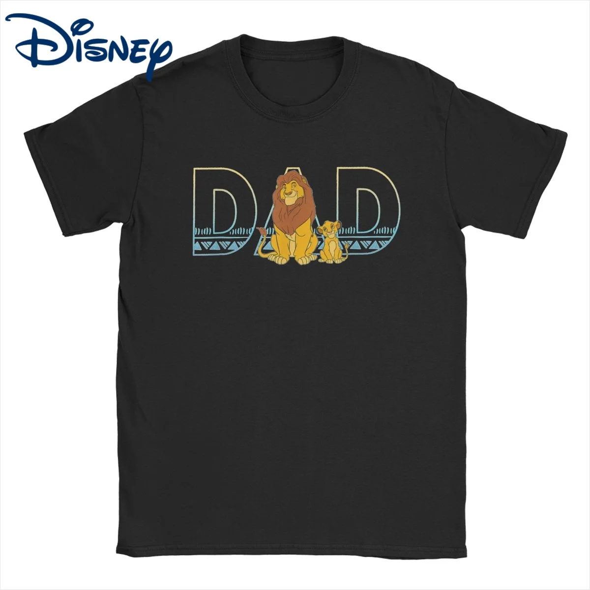 The Lion King Simba Mufasa Dad T Shirt Men Women's 100% Cotton Funny T-Shirt Disney Tee Shirt Short Sleeve Tops Graphic Printed