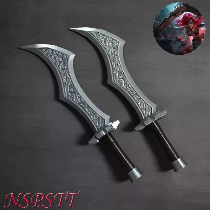 

NSPSTT LOL Cosplay Weapon Sinister Blade Katarina Du Couteau the Sinister Blade
