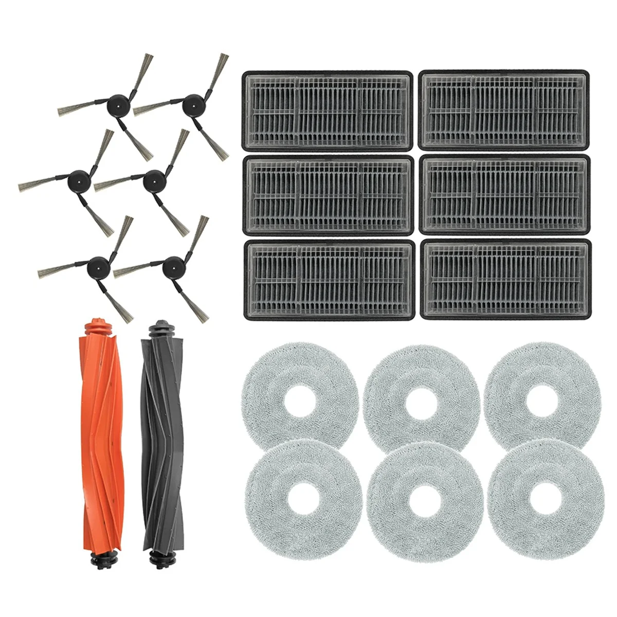 Per Dreame X40 Pro Ultra parti dell'aspirapolvere rullo principale spazzola laterale filtro Hepa panno per mop