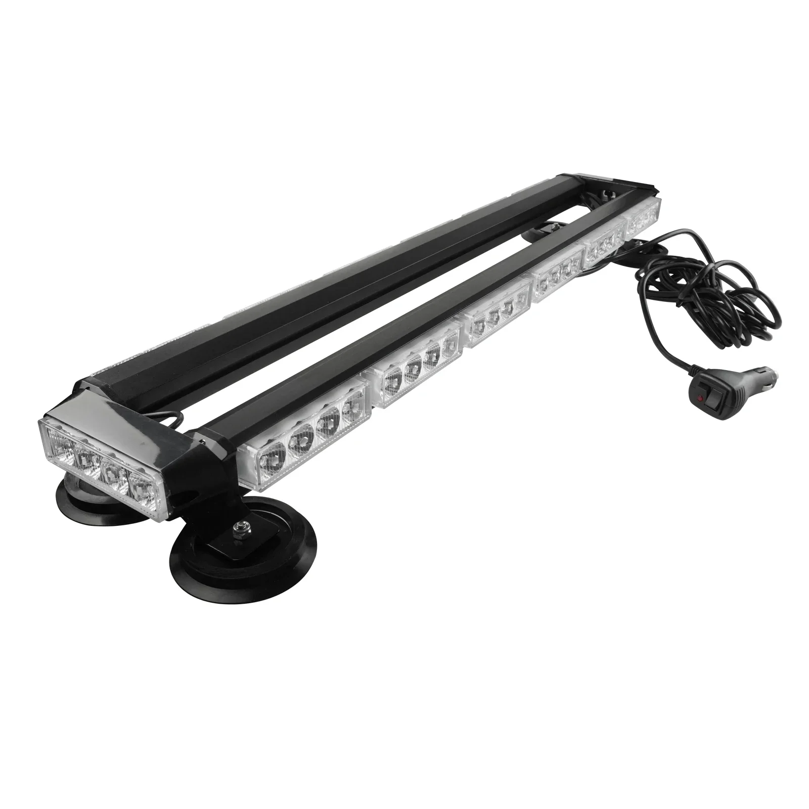 Magnetic Hazard Recovery Lightbar Amber 737MM  56 LED Van Truck Light Bar Beacon