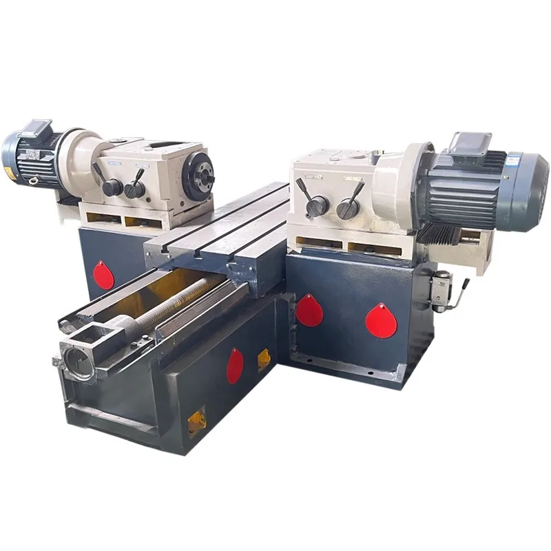 Cast Iron Semi Automatic 1M Small Double Head Milling Machine Single Side Heavy Cutting CNC Double Sided Milling Equipment
