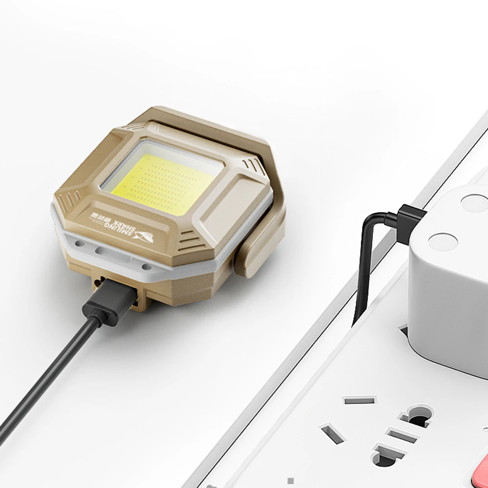 

COB LED Inspection Light Waterproof Portable Torch Light with Magnetic Base Rechargeable for Car Repair Home Garage Emergency