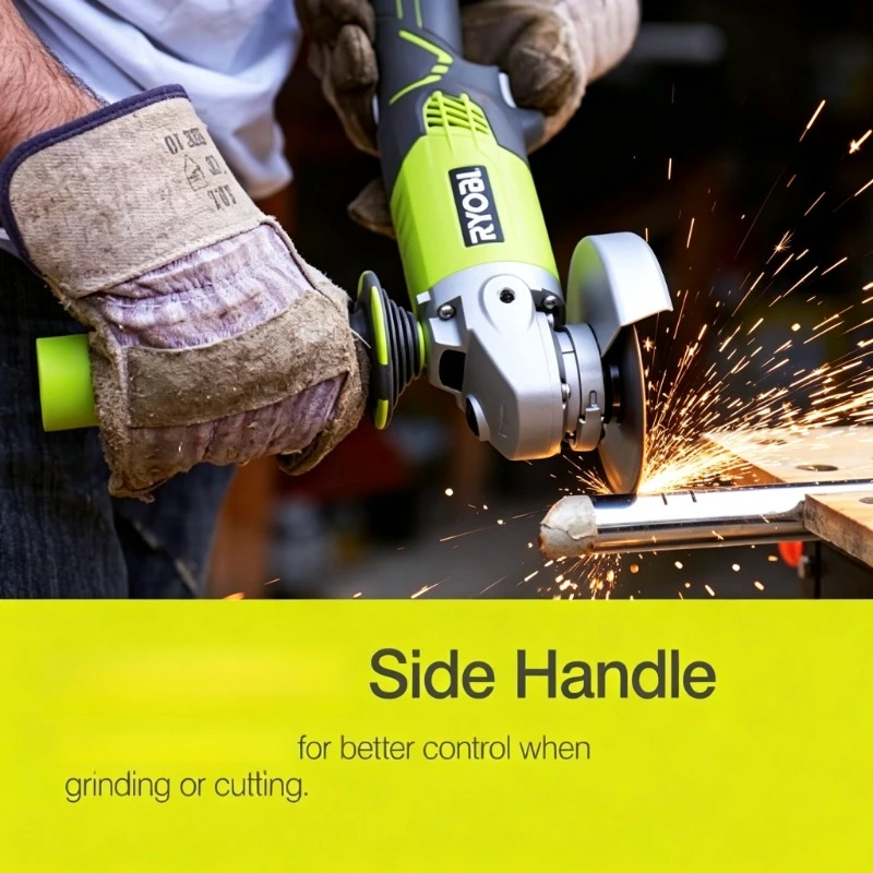 RYOBI 6.0Ah 18V Power Tool Lithium Battery for RYOBI Angle Grinder Short Circuit Protection Wear‑Resistant Shell Diy Household