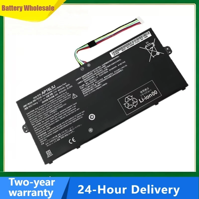 New AP16L5J Laptop Battery for Acer Aspire Swift 5 SP111-32N SF514-52T Spin 1  2ICP4/91/91 36Wh 7.7V 4670mAh