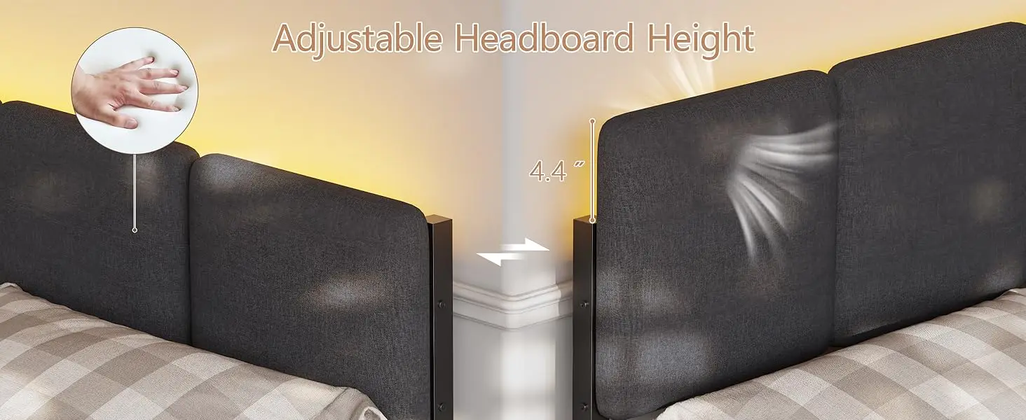 Adjustable Headboard Height
