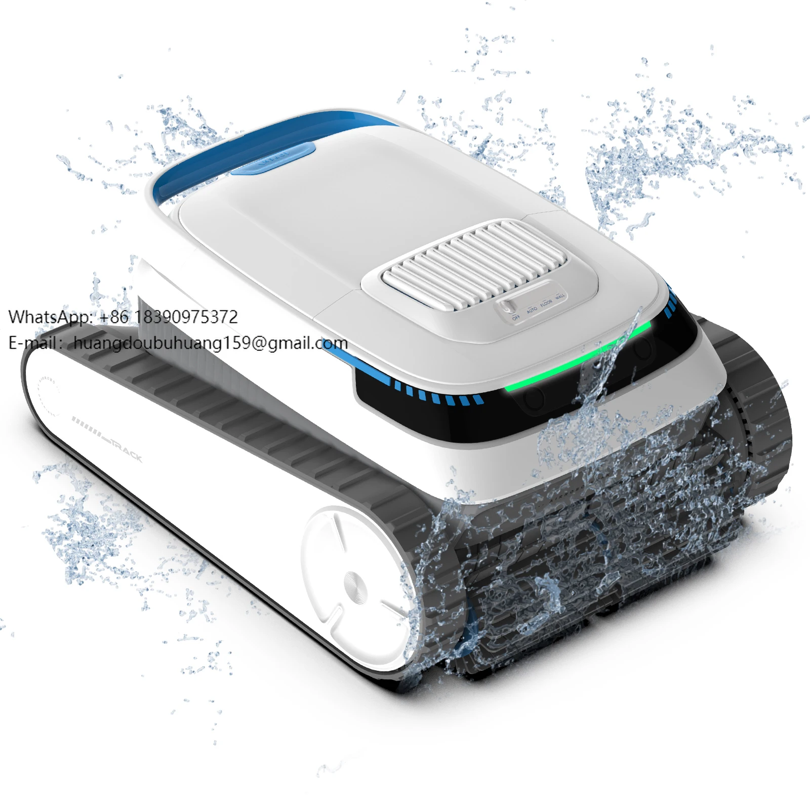 

AIRROBO Hot Selling USA DE Ship Cordless Swimming Pool Robot Automatic Climbing Wall Robotic Smart Underwater Pool Robot Cleaner