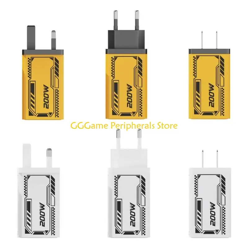 

U55B Strong 200W Wall Link Double Type CREATE Double USB Harbors Fast Fee Technology For Multiple Electronics