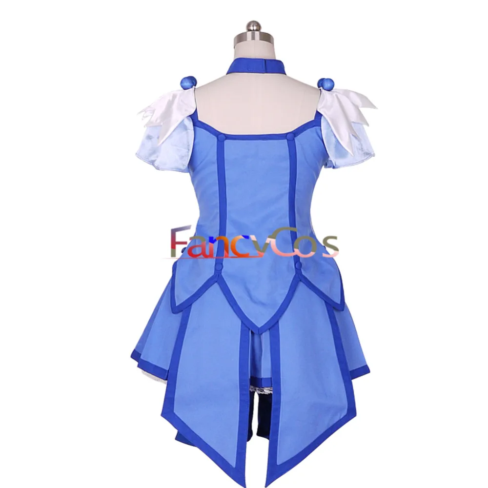 Anime Glitter Force Aoki Reika Glitter Breeze Cure Beauty Dress Smile PreCure Cosplay Costume Adult Halloween Costumes for Girl