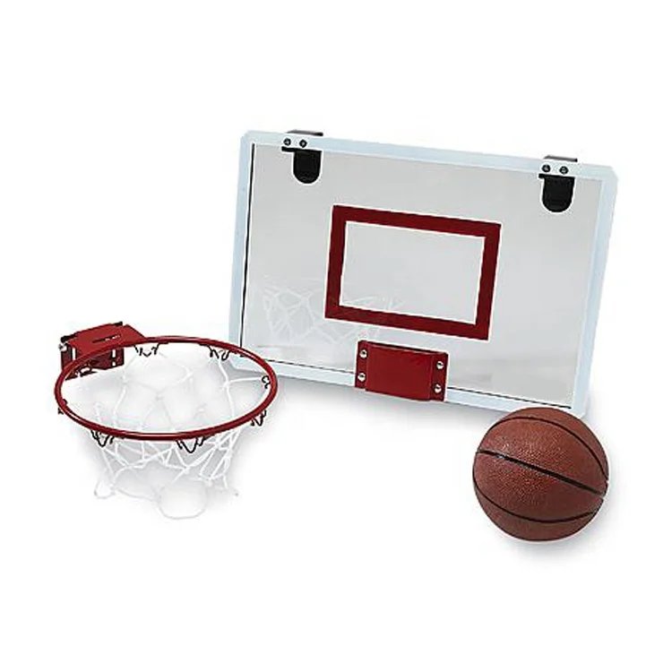 Image 7: Panier de basket portable avec anneau en acier et mécanisme à ressort pour stimuler les ventes