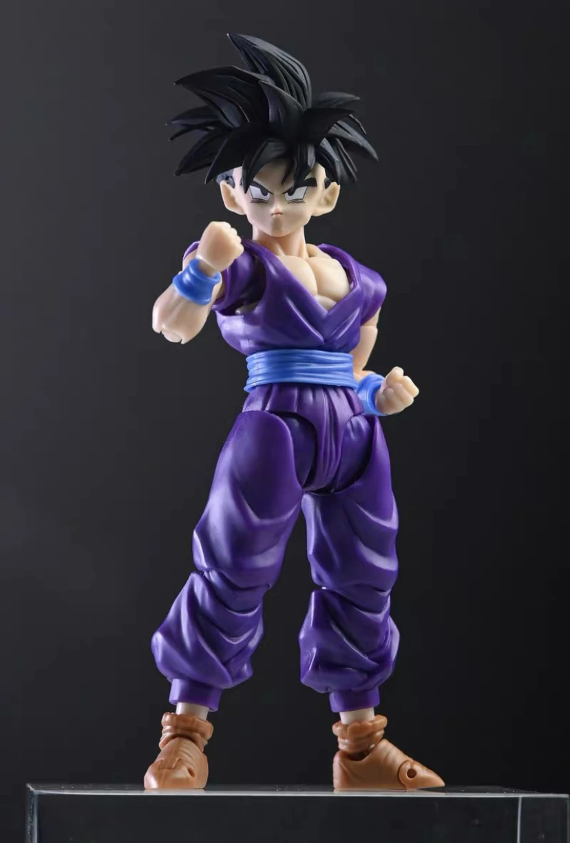 متوفر في المخزون Ko Hm & Air لعبة دراغون بول Shf Son Gohan Ssj Ha001 Ha003 رؤساء مجموعة إكسسوارات شخصيات الحركة أنيمي لعبة مجسمة هدية الكريسماس #3
