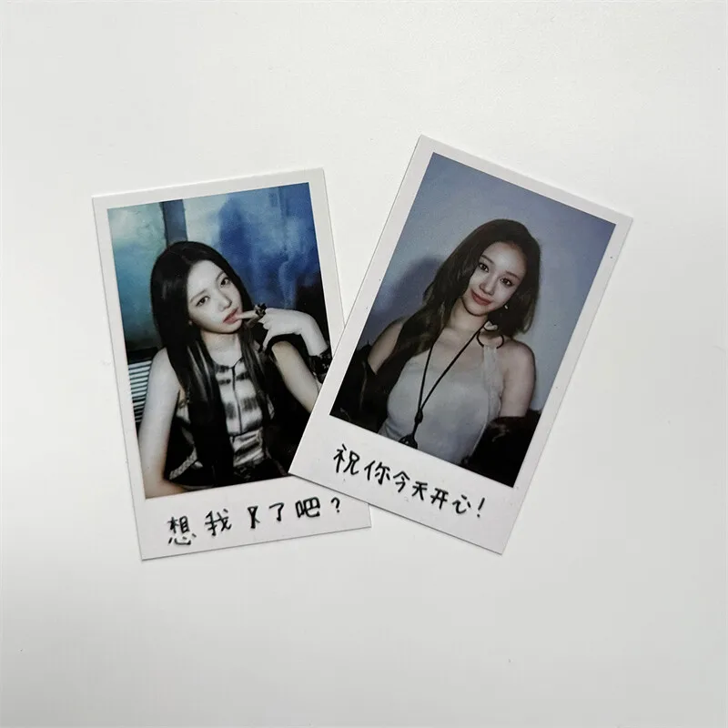 5 قطعة/المجموعة GIDLE أغنية واحدة ألبوم Yuqi بطاقة LOMO I-dle HD بطاقة الصور نحن شو هوا بطاقة بريدية جامع بطاقة مروحة فتاة هدية