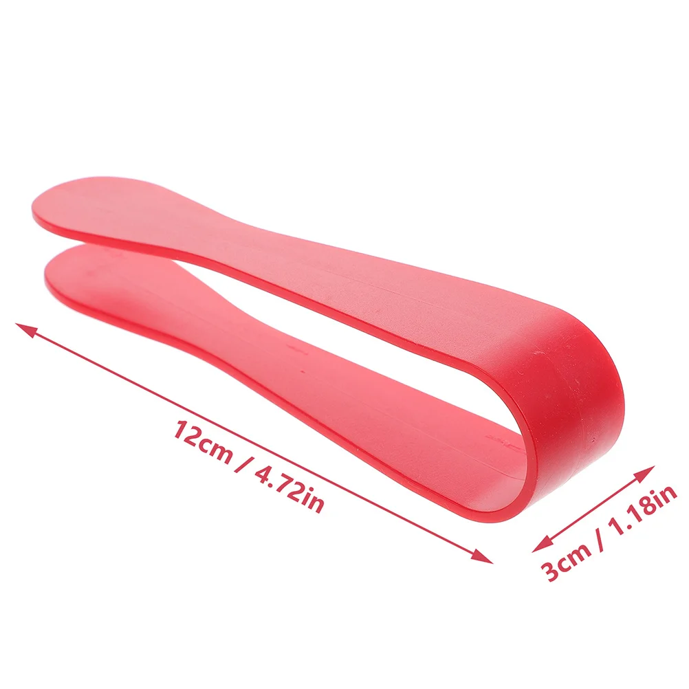 Pinzas de plástico para aperitivos para niños, juego de simulación para barbacoa, hornear, asar, servir comida, pinzas para niños pequeños, herramientas artesanales con cuentas, 3 uds.