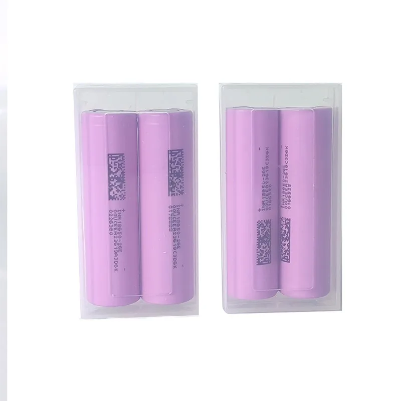 30-50pcs For DIY Battery Pack DMEGC INR18650-26E Battery 2600mAh 5C Batteries Rechargable Lithium Battery 18650 Battery