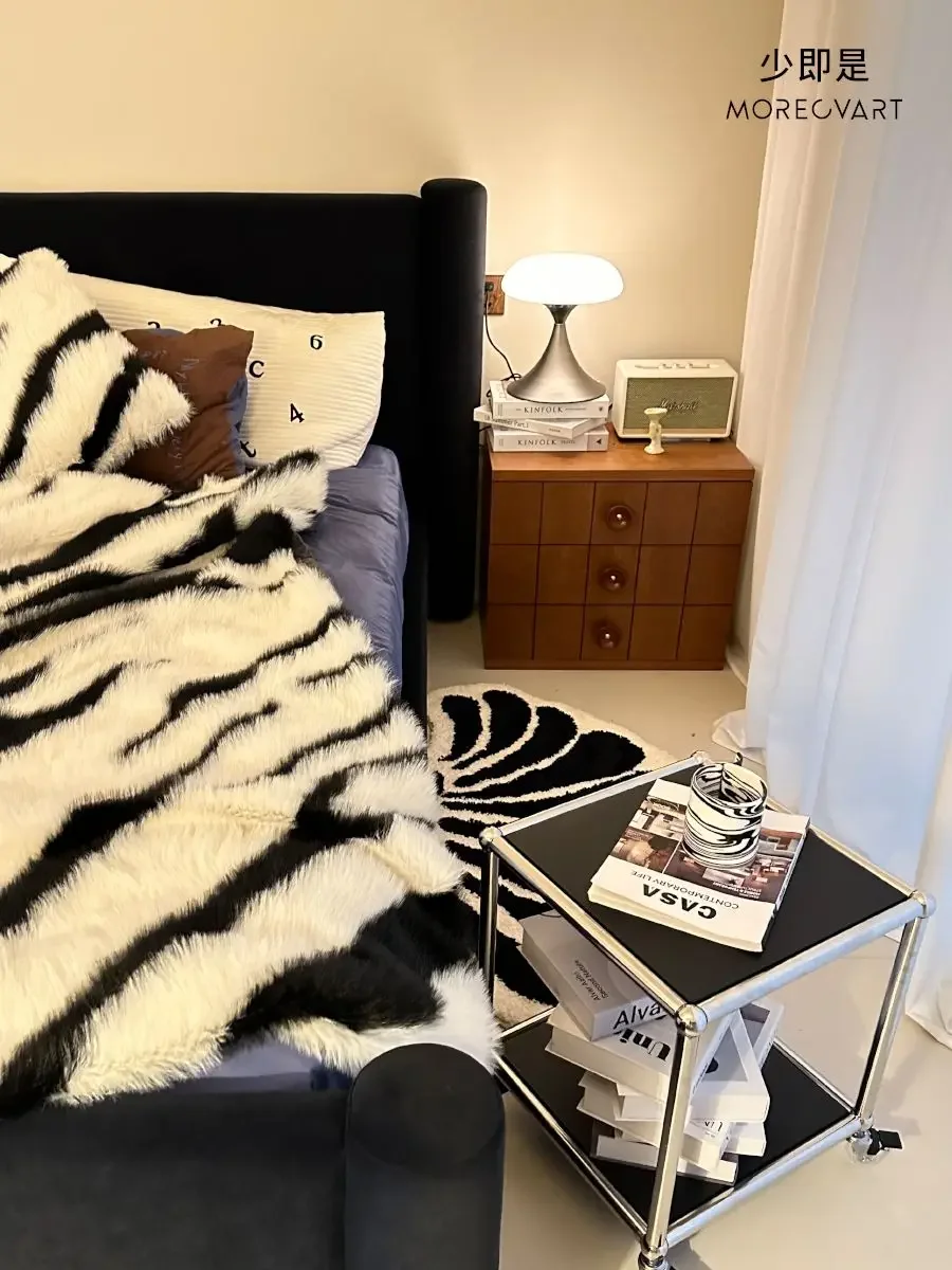 USM Style Stainless Steel Side Table Modular Coffee Table Industrial Style Bedside