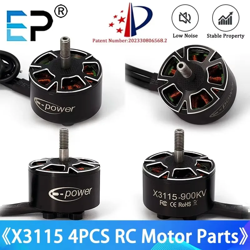 

E-Power X3115 Motor 900KV 1050KV 1200KV 6S Brushless Motor for FPV 9~10inch Long Range Cinelifter RC Helicopters Drones Parts