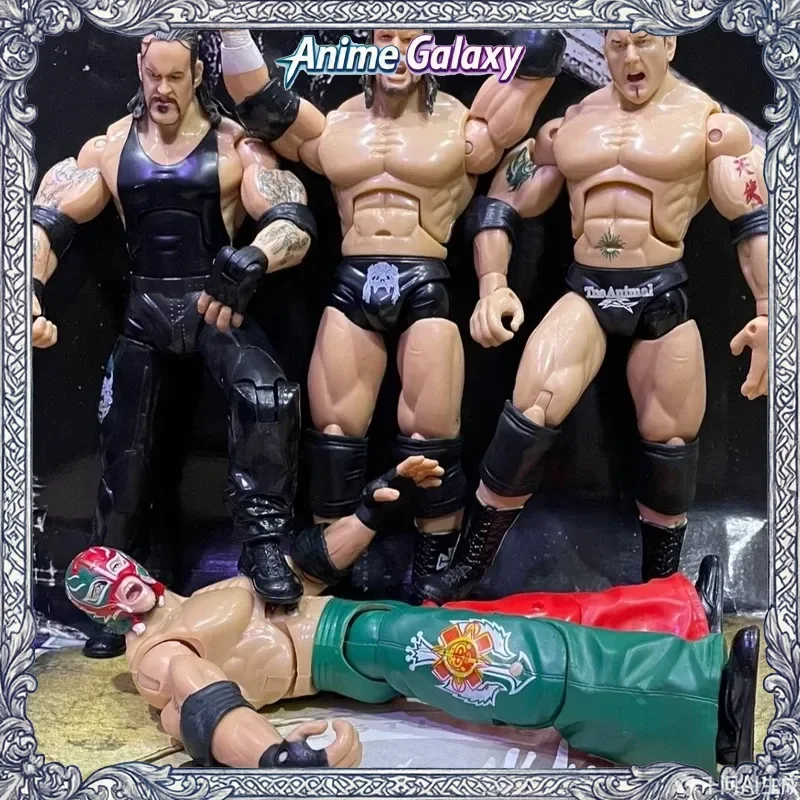 

НОВЫЕ Коллекционные фигурки рестлеров Джон Кена против Андертеера: Ретро-издание «Битва на ринге» – Игрушка-подарок, коллекционные фигурки