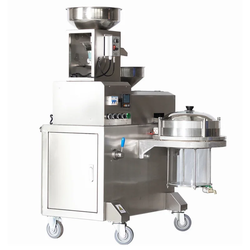 &For Peanut Oil Press 1500W Commercial Rapeseed Oil Press Sesame, Olive, Almond, Pine Nut Oil Press Stainless Steel Body