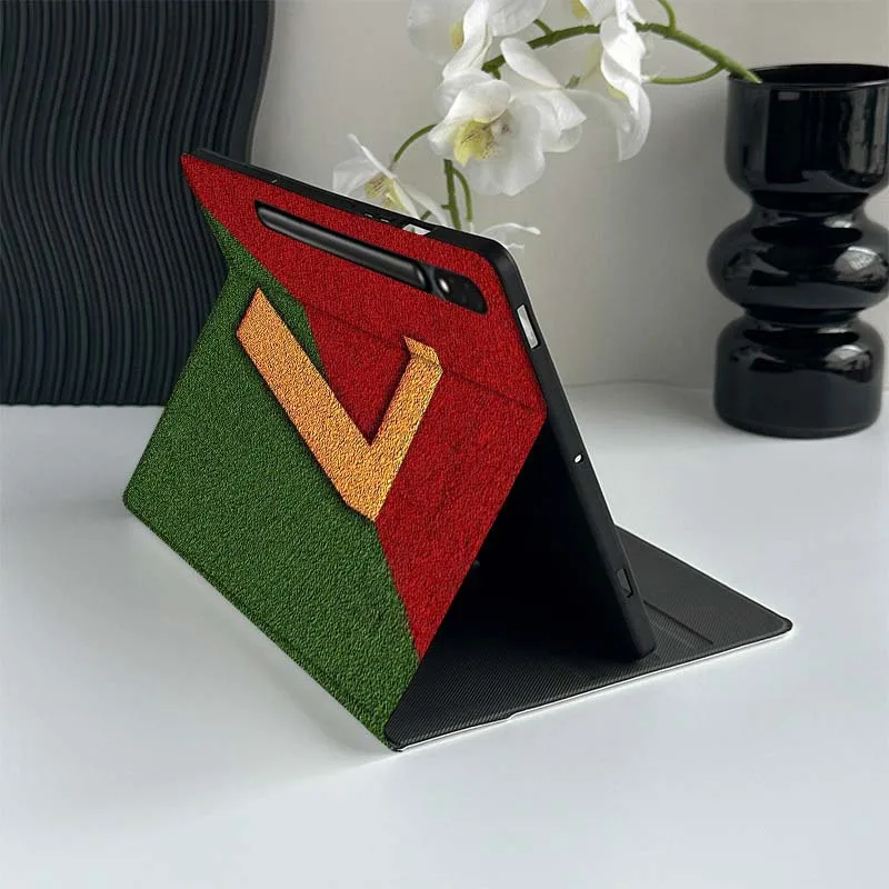 حافظة تابلت بأرقام جيرسي إبداعية لهاتف سامسونج جالاكسي تاب S7 S8 S9 S10 FE Plus Lite 11 12.4 13.1 بوصة #3