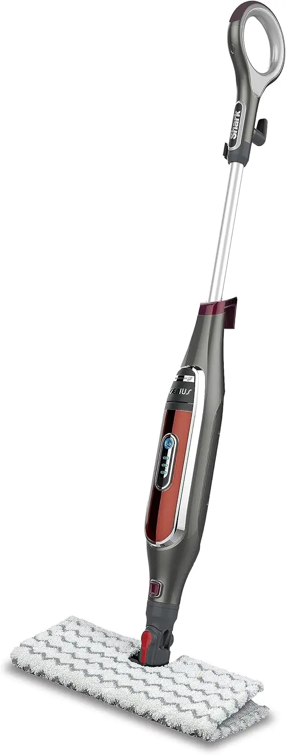 

Hard Floor Steam Mop with Intelligent Control, Washable Pads, and Touch-Free Technology for Efficient Cleaning