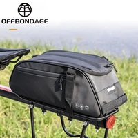 OFFBONDAGE-alforja multifuncional para bicicleta, bolsa de tubo superior, reflectante, impermeable, de mano, de gran capacidad, ajustable