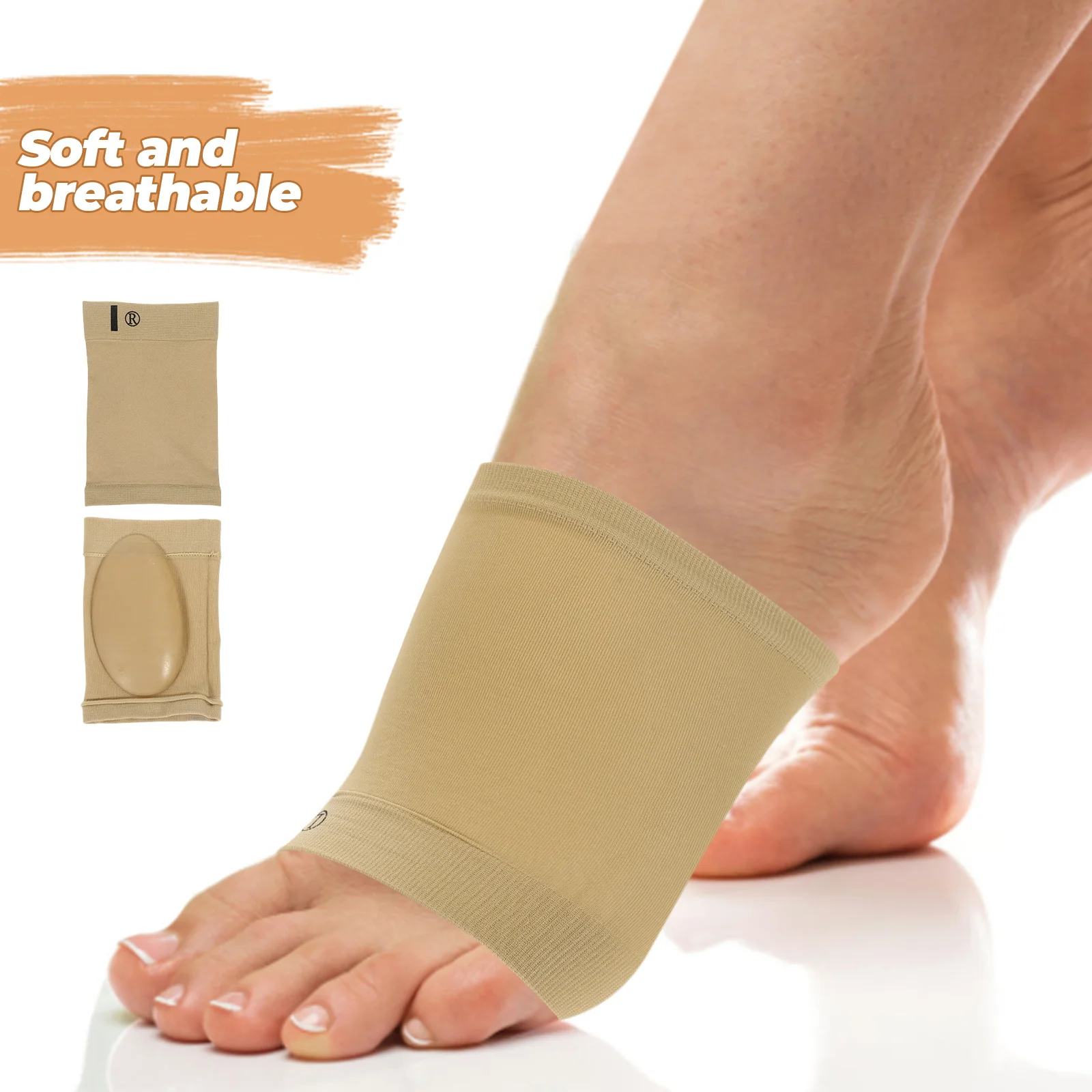 

Arch Support Insoles Foot Corrector for Men Women Plantar Fasciitis Relief Ultrathin Soft Comfortable Durable Long Lasting