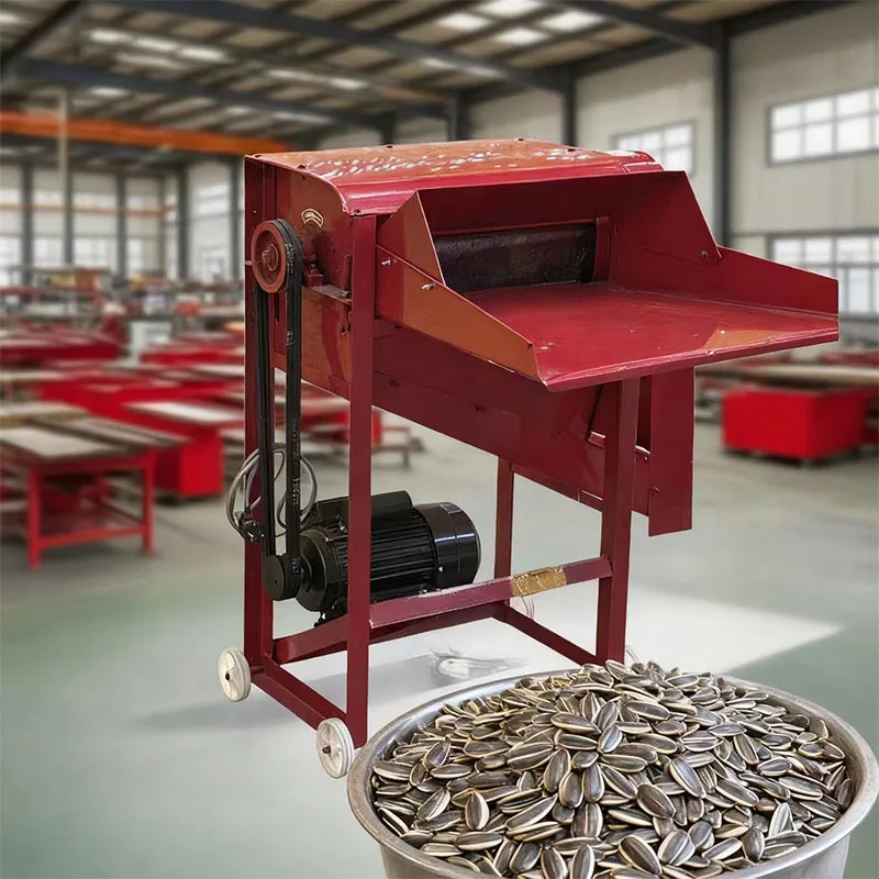 Automatic Mini Hulling Sunflower Shelling Machine Seed Shelling Peeling Melon Seed Dehuller Nut Shell  for Sale