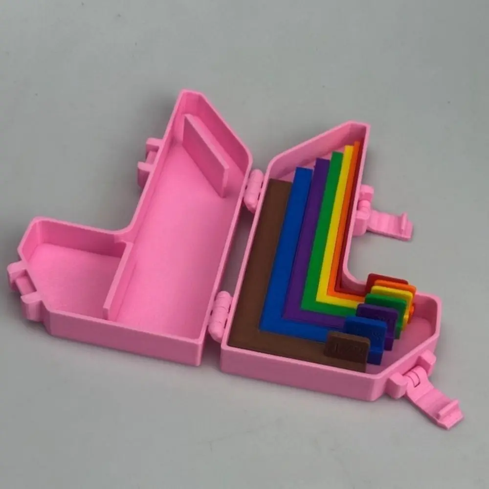 5/7pcs Multi-size Paper Crafting Alignment Guides Precision Layering Color-coded Paper Positioning Rulers Set Size Tabs