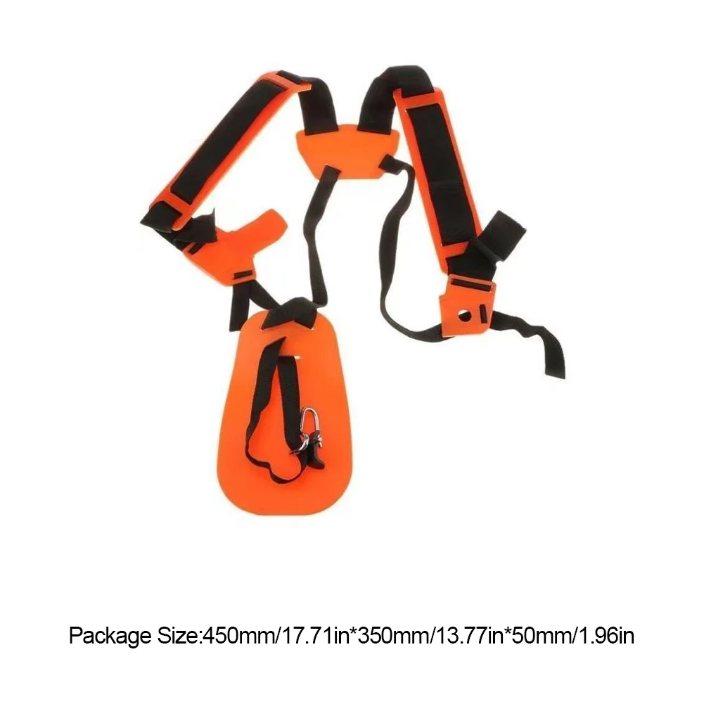 Imagem -06 - Ombro Duplo w Shape Harness Strap Confortável Labor Saving Strimmer Cinto Acolchoado para Cortador de Escova Jardim Pruner