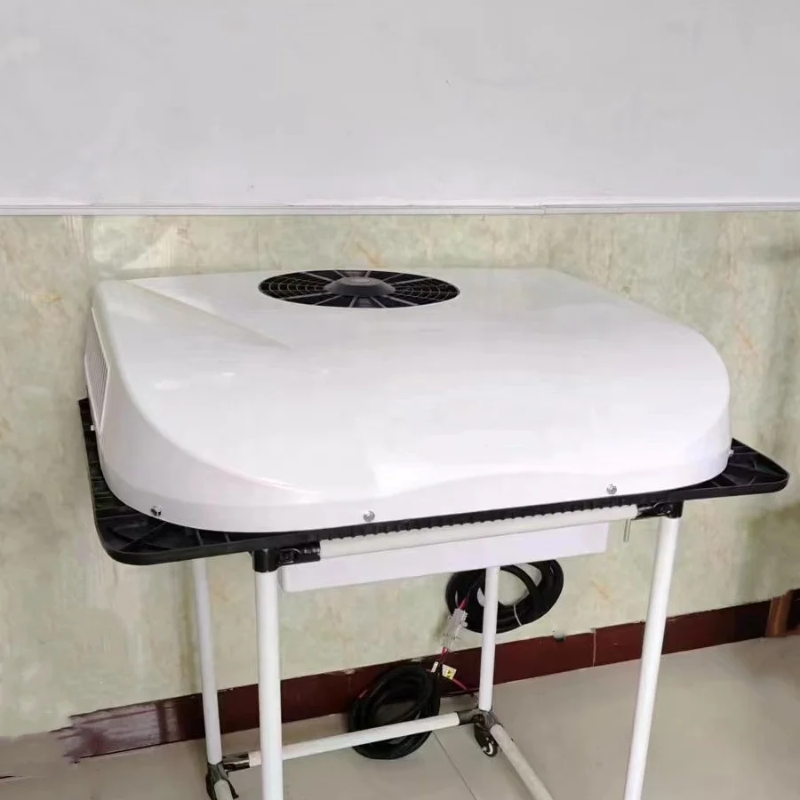 سقف صغير للنوم على السطح 24 فولت تيار مستمر 12 فولت 12 فولت مكيف هواء لوقوف الشاحنة لمقصورة الشاحنة #3