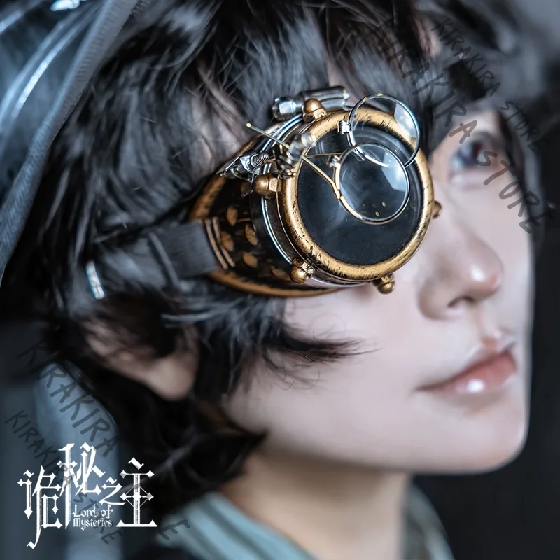 

Lord of Mysteries Amon Limited Genuine Peripheral Monocle Eyepiece Cosplay Costumes Props Steampunk Goggles SP Style Hallowmas