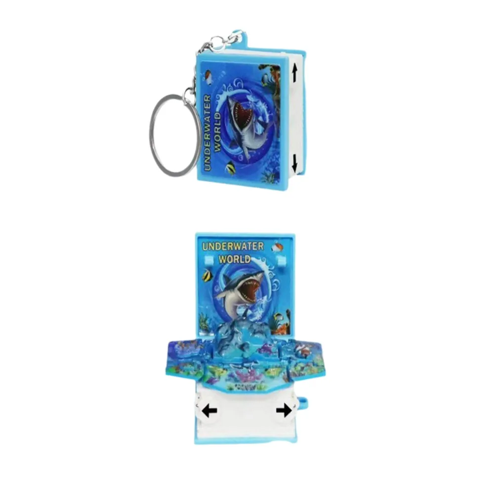 Fashion Dinosaur World Scene 3D Books Keychain Mini Party Favors 3D Dinosaur Gift Cute Pop Up Keychain