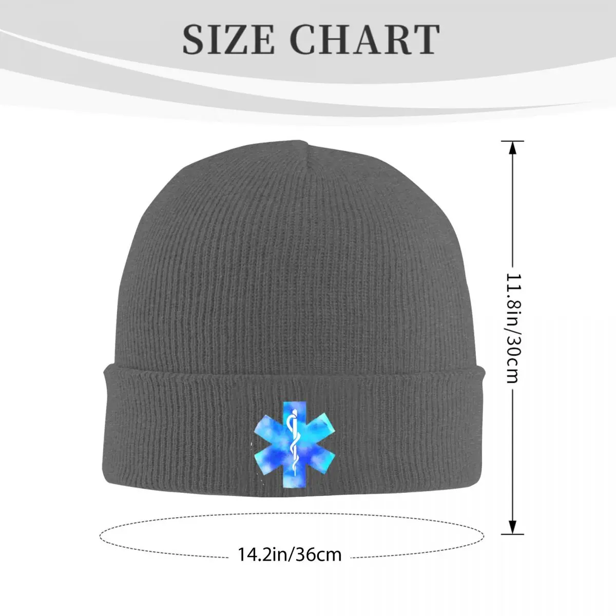 Star Of Life Beanie Hats Bonnet Hats Men Women Street Kpop Knit Hat Autumn Winter Custom Head Wrap Caps