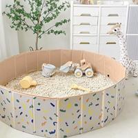 PVC Swimming Pool Non-Inflatable Children's Paddling Pool Foldable Save Space Paddling Tub for Toddler Kids Boys girls