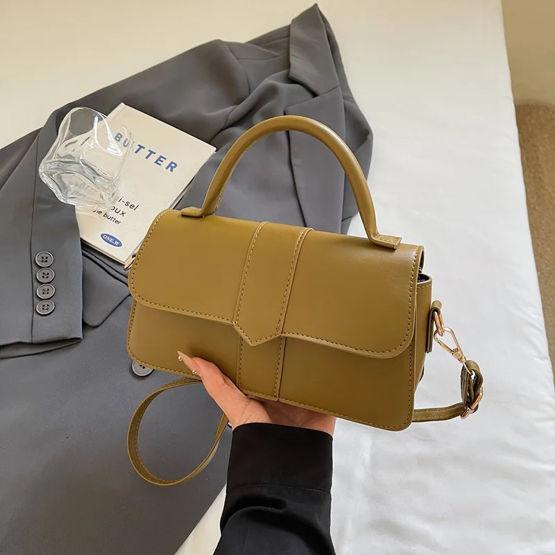 

Small bag women's bag 2026 new trendy and fashionable hand-held small square bag versatile and fashionable crossbody bag