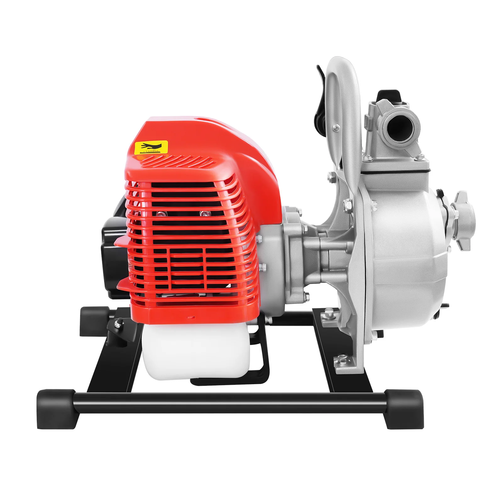 43cc 2 Stroke Gasoline Water Pump 1.25KW Portable Irrigation Pump, 10m³/h Flow 8m Self-priming Height for Garden Farm Agricultural Water Transfer