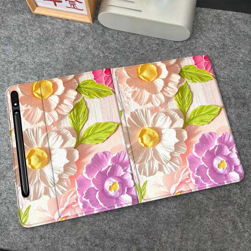 

Beautiful oil painting For Samsung Galaxy Tab S6 S8 S9 S10 Lite FE 10.4 11 Inch 2022 2024 Tablet Case