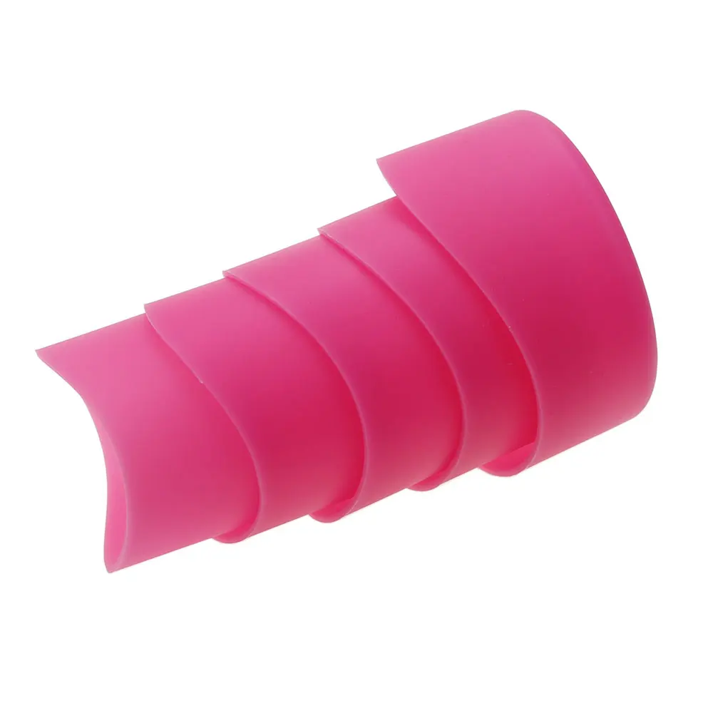 JCD 6cm Diameter Food Grade Silicone Sleeve For Glass Water BottleHeat Resistant Protective Anti-Slip Silicone Cup Bottom Cover