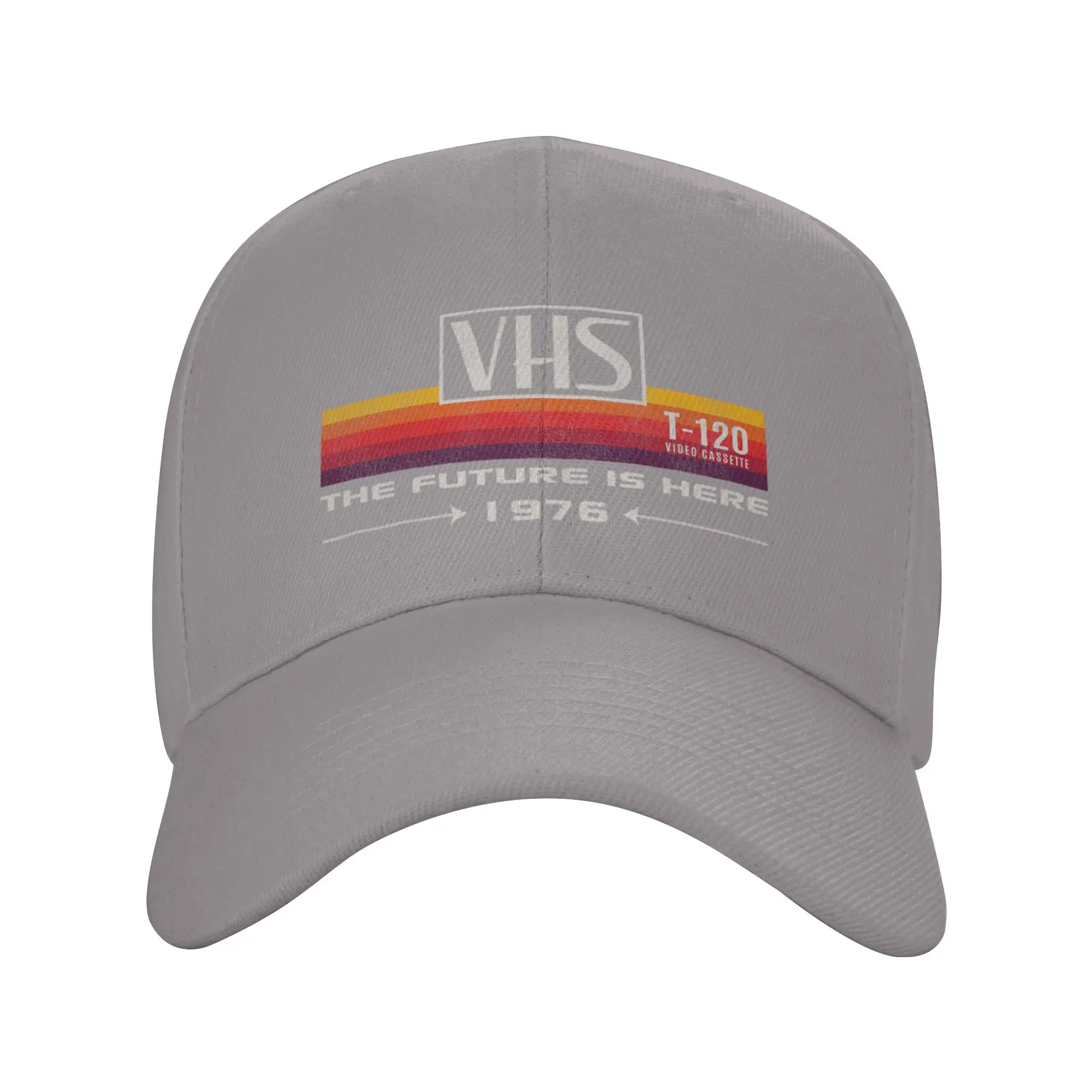 Hot Sale VHS The Future Is Here 1976 Worn Out Dks Baseball Cap  Lightweight Caps For Men  Jogging Caps For Men