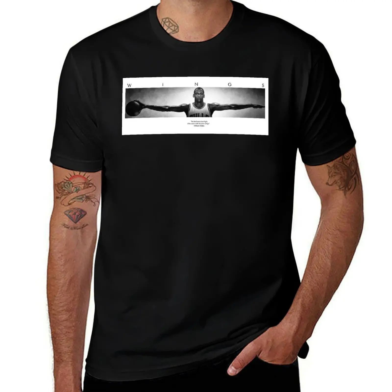 The Wings T-Shirt All Weather Casual Short Sleeve T-Shirt