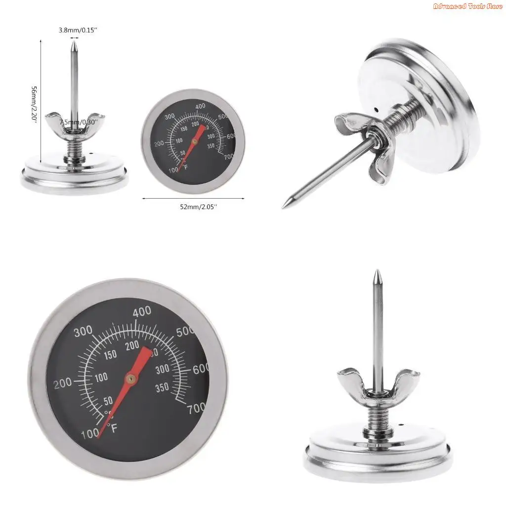 Oven Cooking Thermometer Large Oven Thermometer Stainless Steel W91B