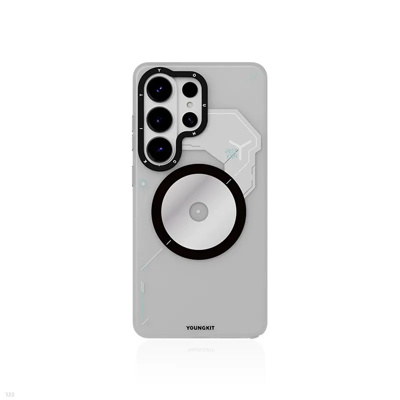 YOUNGKIT for Samsung Galaxy S26 Ultra Magnetic Case 2026 New Shockproof Armor Cover for Men, Slim Anti-Slip Protective Shell
