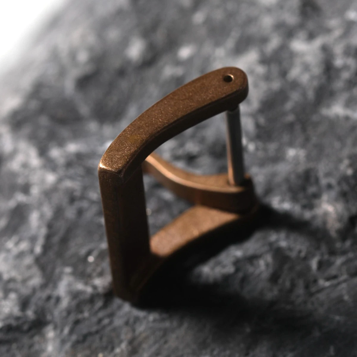 Hebilla de reloj de bronce, hebilla de cobre puro oxidado de alta gama de 18MM y 20MM, adecuada para accesorios de reloj de bronce